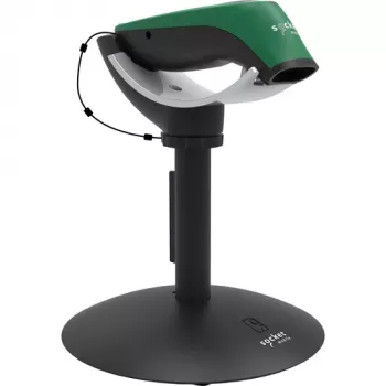 Handheld-Barcodescanner Socket Mobile SocketScan S740 — 1D/2D LED, Bluetooth kabellos, AA NiMH-Akku, 117 g, schwarz/grün