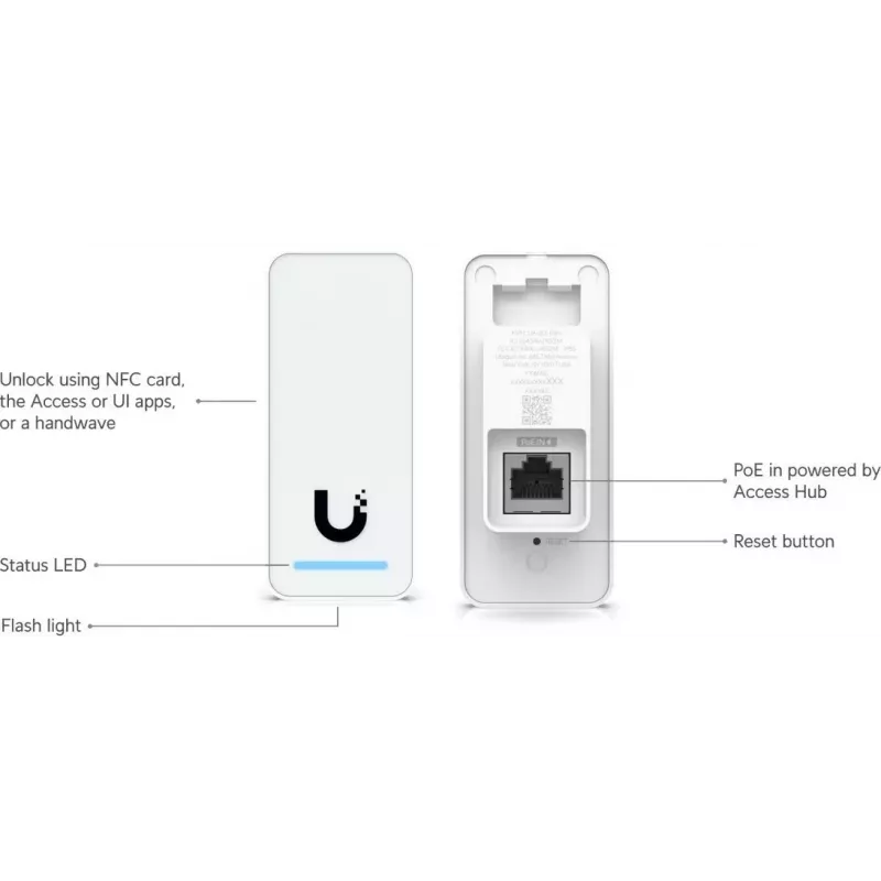 Ubiquiti G2 Starter Kit Professionelles Sicherheits-Zutrittskontrollsystem Silber