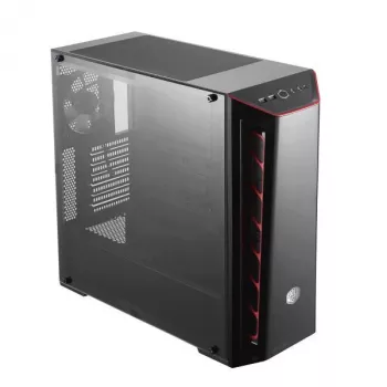 Cooler Master MB520-KGNN-S01 MasterBox 520 Schwarz, ATX, Midi-Tower, randloses transparentes Fenster