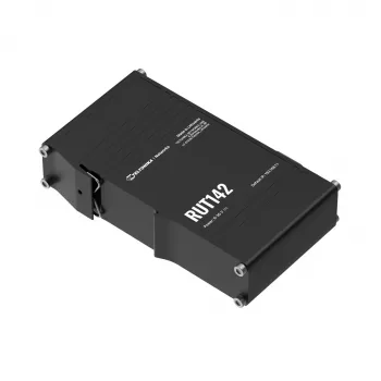 Teltonika Industrial Router RUT142 WiFi 4, RS232, 2x RJ45 100Mb/s, IP30