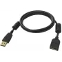 USB-Kabel Vision TC-2MUSBEXT-BL USB 2.0 2 m Schwarz