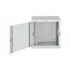 Wandmontage-Schrank DIGITUS Dynamic-N 12U, 19 Zoll, 600x450 mm (BxT), IP20, Schlüsselschloss, unmontiert