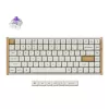 Kabellose mechanische Tastatur Keychron K2 Special Edition Weiß RGB-Hintergrundbeleuchtung, kompaktes 75%-Layout