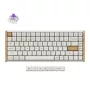 Kabellose mechanische Tastatur Keychron K2 Special Edition Weiß RGB-Hintergrundbeleuchtung, kompaktes 75%-Layout
