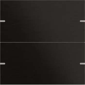 Gira Wippen-Set 2-fach Tastsensor 4 TS4 Alum.Schwarz 5022126 (5022126)