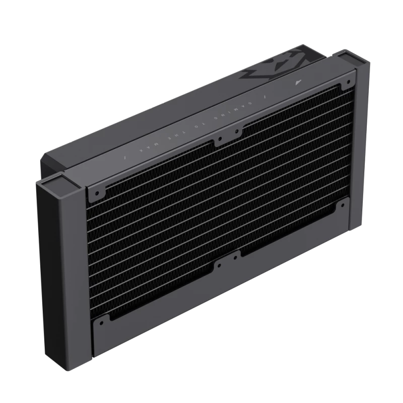 Gamemax CPU-Flüssigkeitskühler | GLACIER 240 LCD BK | Intel, AMD