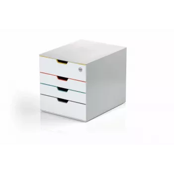 Durable VARICOLOR MIX 4 SAFE Grau Kunststoff 4 Schubladen