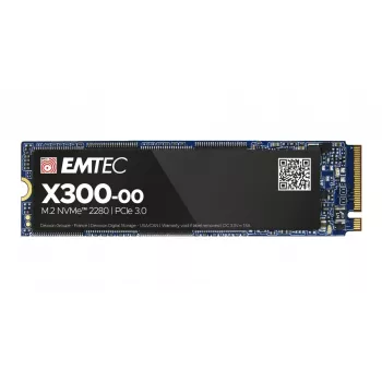 Interne M.2 2280 NVMe SSD EMTEC X300 Power Pro 2 TB PCIe Gen3 x4 — 2500/2000 MB/s