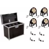 LED-Spot-Set EUROLITE 7C-7 Silent schlank 4×7W RGBW