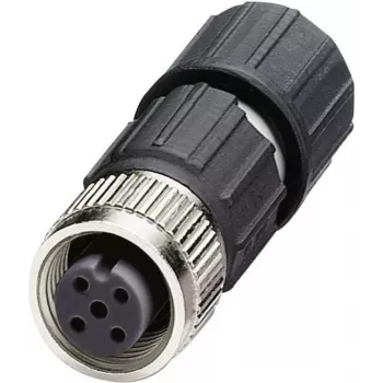 Phoenix Contact 1641688 Kabelverbinder M12 Schwarz – Edelstahl (1641688)