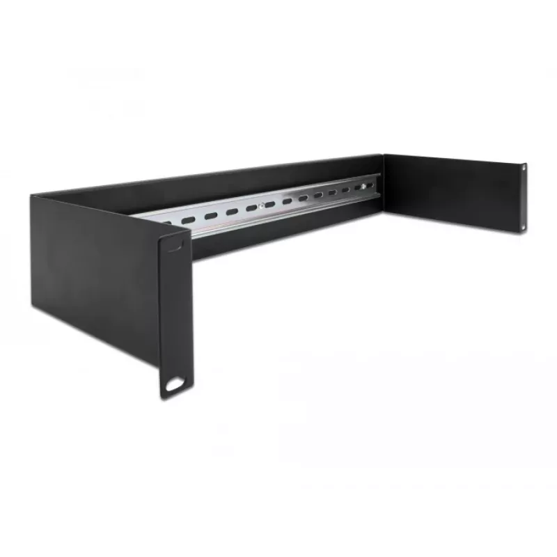 Kabelträger DeLOCK 66884 Schwarz 180 mm Breite 482 mm Tiefe 90 mm Höhe