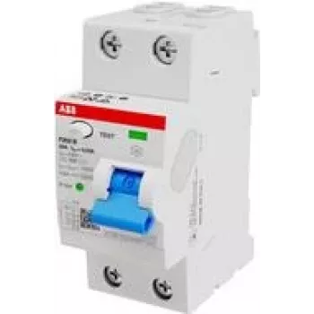ABB Stotz S&J Fehlerstrom-Schutzschalter TypB 2P 25A, 30mA, 3kA, 2TE F202B-25/0,03-2TE (2CSF202568R1250)