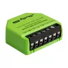 Einbaudimmer Shelly Dimmer Gen3 — LED max. 150W, Halogen max. 200W, 220–240V, kabellos, schwarz/lime