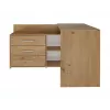 Corner-Computer-Schreibtisch Top e Shop DANY ARTISAN KPL, L-förmig, Spanplatte, Eichefarben