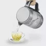 Wasserkocher Severin 1,7 l 2200 W Schwarz Edelstahl Transparent