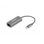 NATEC Cricket USB 3.2 Gen 1 Type-C Grau Ethernet Hub 1000 Mbit/s