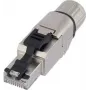 Ethernet-Steckverbinder Lapp ED-IE-AXS-6A-B-20-FC 21700653, RJ45-Feldkonfektionierbarer Adapter, geschirmt