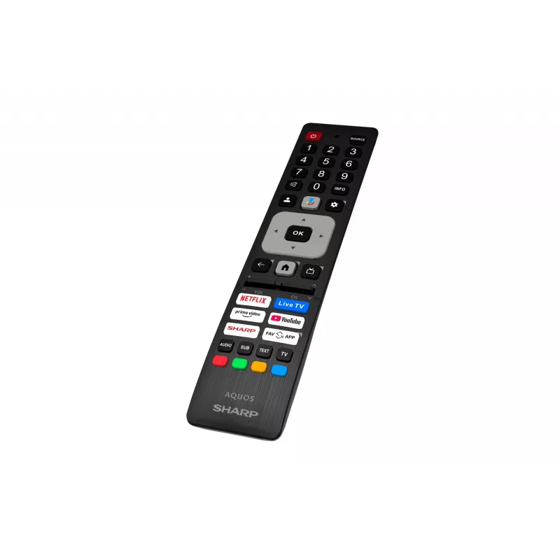 Sharp 43HP6265E TV Google UHD Schwarz