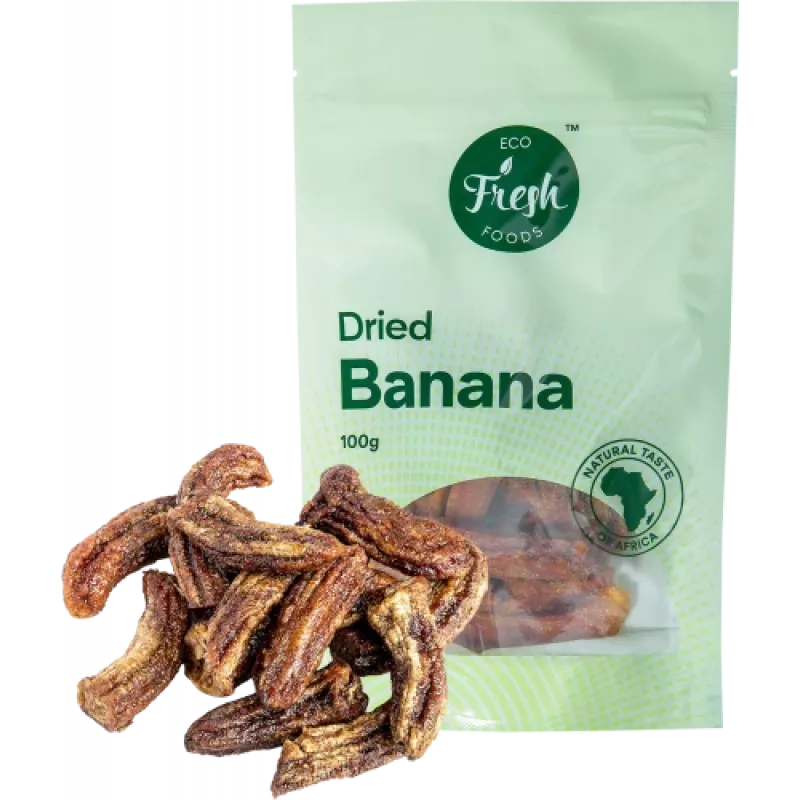Eco fresh foods Getrocknete Banane 100 g