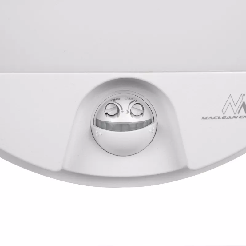 LED-Lampe MACLEAN MCE291W mit IR-Bewegungssensor, 10 W, 3000 K