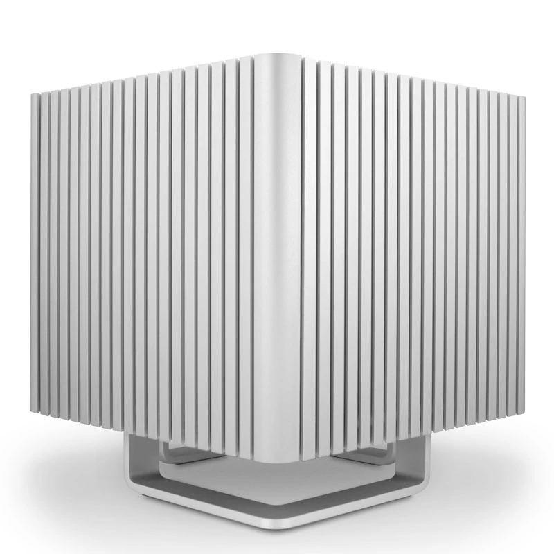 Streacom DB4 lüfterloses Cube-Gehäuse + Nano 120 Watt Netzteil - Silber