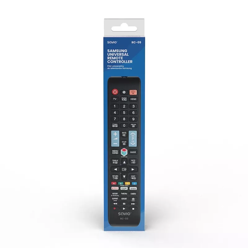 Savio RC-09 Infrarot-Fernbedienung Smart-TV