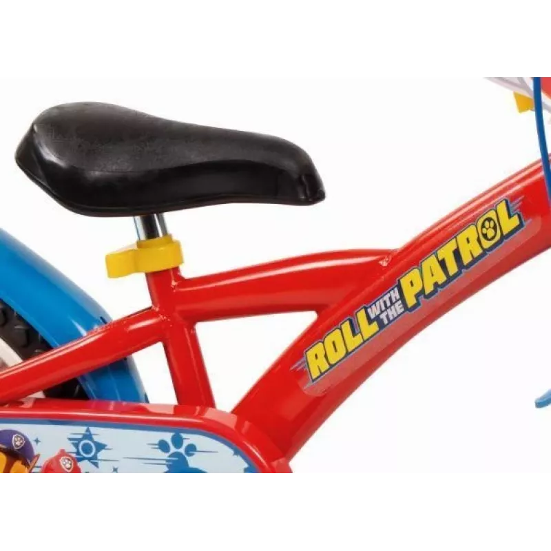 Kinderfahrrad 12 Paw Patrol Rot 1178 Junge NEU TOIMSA
