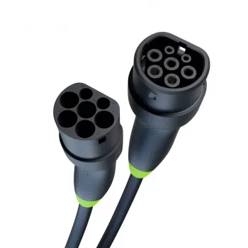 Ladekabel Grün Cell EVKABGC03 — Typ 2, 5 m, 11 kW, für Elektrofahrzeuge
