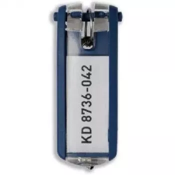 Key Clip Durable 1957-07 Blau 6 Stück