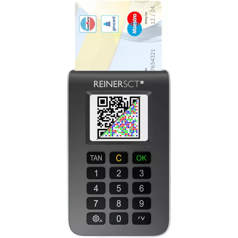 ReinerSCT tanJack photo QR - TAN-Generator - Anthrazit