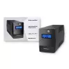 Qoltec Monolith USV Doppelwandlung Online 0,65 kVA 360 W 2 AC-Steckdosen