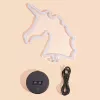 Manta SNL10MTT Einhorn dekorative LED-Lampe