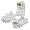 RJ45-Stecker QOLTEC CAT5e UTP, Packung mit 100 Stück