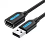 USB 2.0 Verlängerungskabel Vention CBIBJ 5 m — Stecker auf Buchse, schwarz