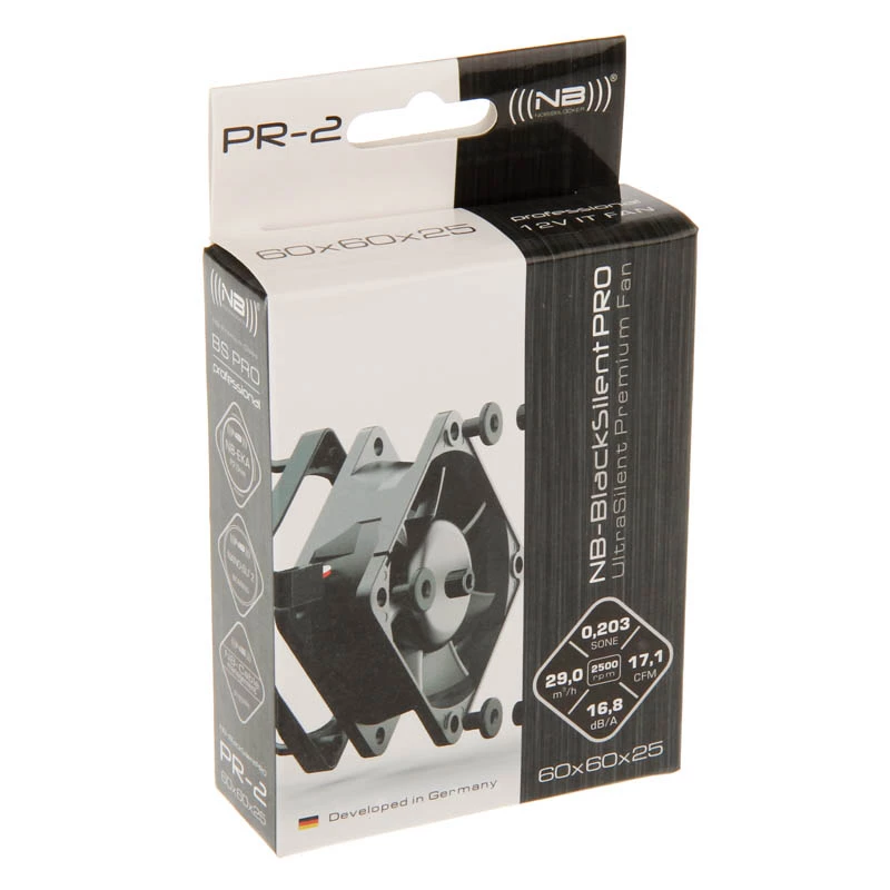 Fan Noiseblocker SchwarzSilentPro PR-2