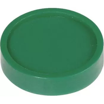 Maul Magnet (Ø x H) 30 mm x 8,4 mm Rund Grün 10 Stück 6172355 (6172355)
