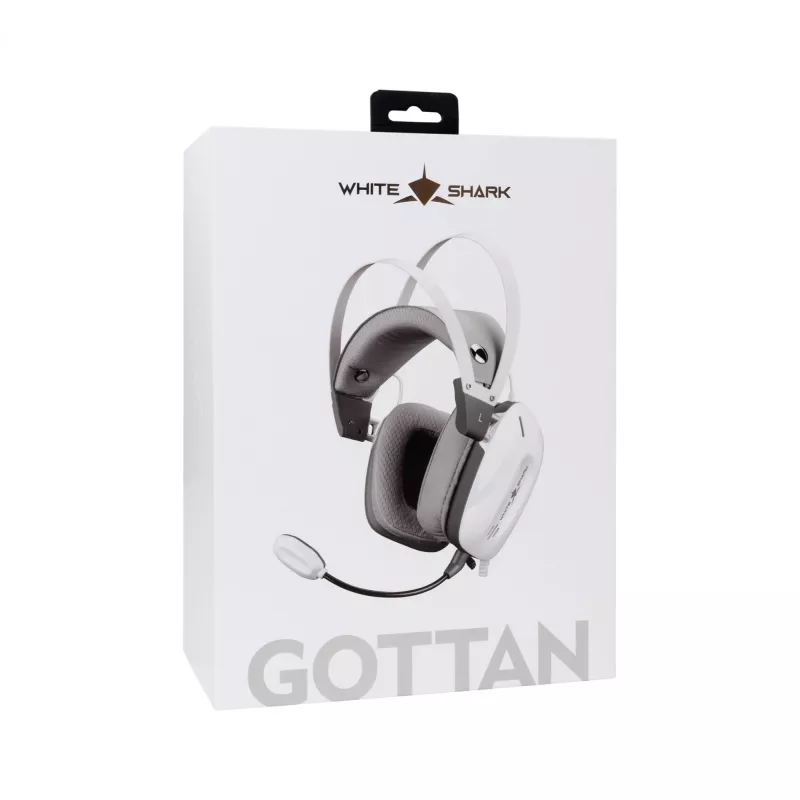 Kopfhörer White Shark GH-2446 Gottan Weiß