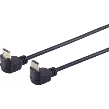 Monitor-Kabel ShiverPeaks HDMI Typ A auf HDMI Typ A abgewinkelt 1,5 m