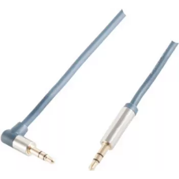Audiokabel 3,5 mm ShiverPeaks SP-PROFESSIONAL 5 m Blau Chrom