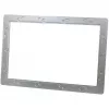 Blende für ALLNET Tablet ALLTCover14NSv1 — silberne Ersatzblende, Gewicht 385 g