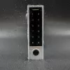 Qoltec 52448 Codeschloss TITAN mit Fingerabdruckleser | RFID | BT 4.0 |Code | Karte | Schlüsselanhänger | Türklingel| IP68 | EM