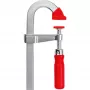 U-Klammer Erdi LMU20/5 – Klemmöffnung 20 cm, Edelstahl, rot