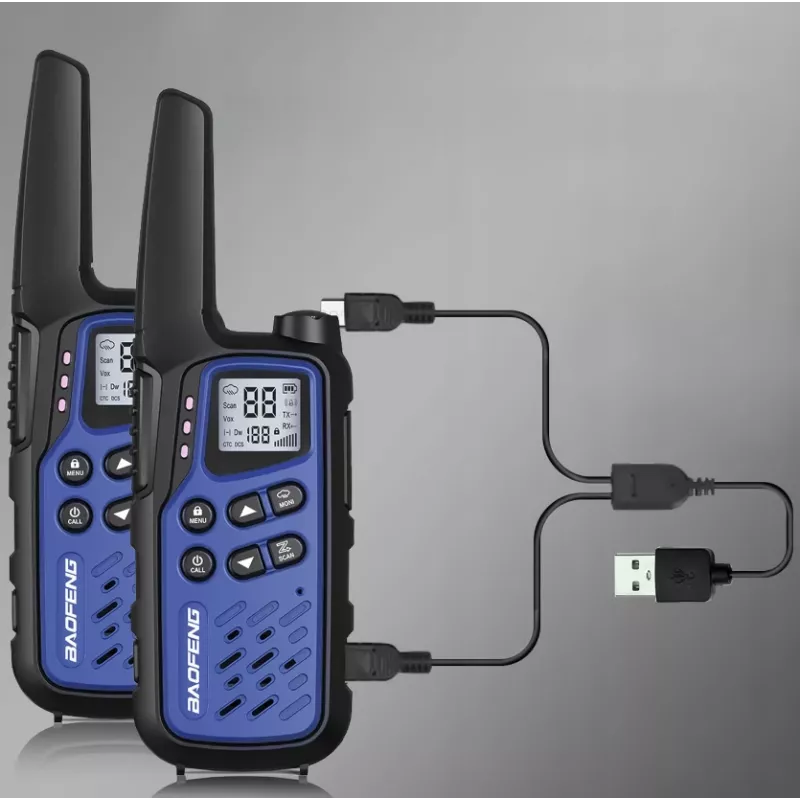 Walkie-Talkie Baofeng BF-T25E Blau, 2 Stück