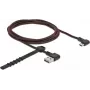 Delock EASY-USB 2.0 Typ-A auf Micro-B Kabel, gewinkelt, 1,5 m, schwarz