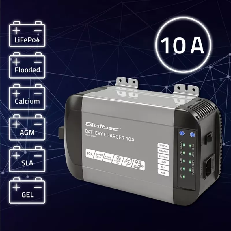 Qoltec 51952 Batterie Schwarz