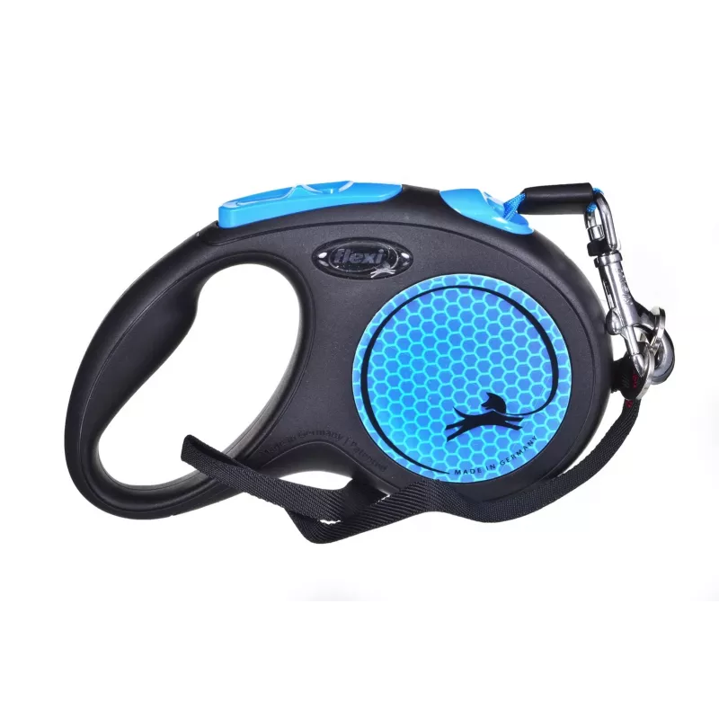 Flexi neu Neon S 5 m Hundeleine mit Rollautomatik