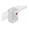 Thermostat DELOCK 66824, Kunststoffgehäuse, IP20, 30 W, 250 V, 10 A, 43×60×33 mm, grau/rot