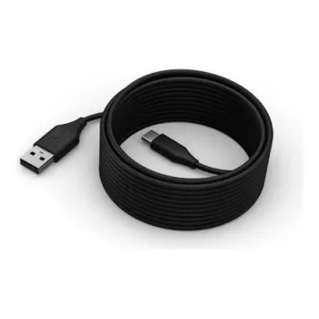 USB-C-auf-USB-A-Kabel Lenovo 5 m Schwarz für ThinkSmart und Peripheriegeräte, Daten/Sync und Laden