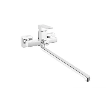 Badezimmerarmatur FERRO BZI55A Einhebelmischer für Waschbecken, Chrom-Oberfläche