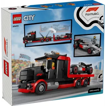 LEGO CITY 60493 F1-Show-Truck mit Audi F1-Rennwagen